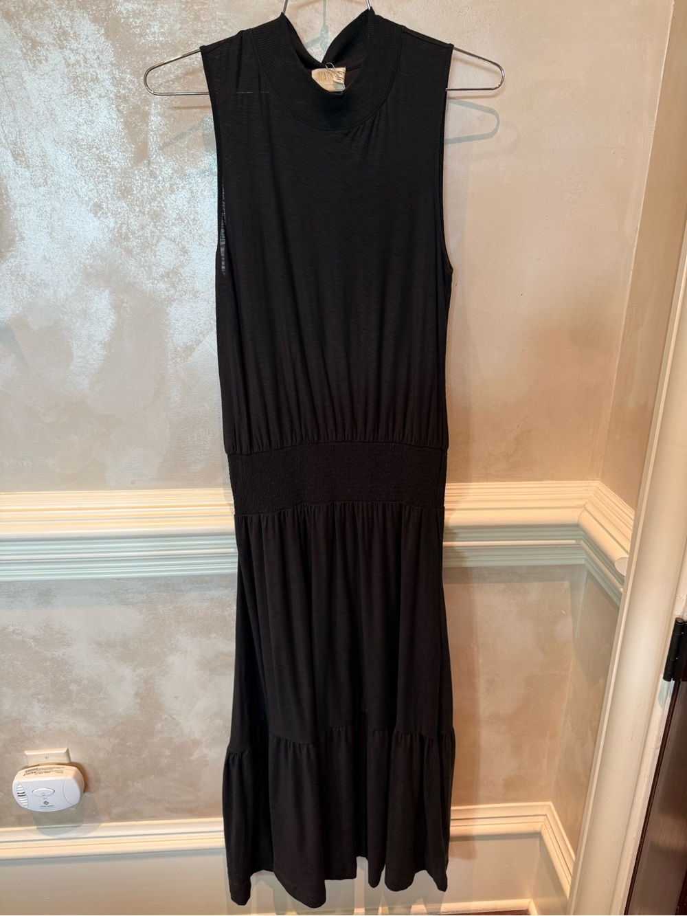 Nation LTD Sleeveless Black Maxi Dress